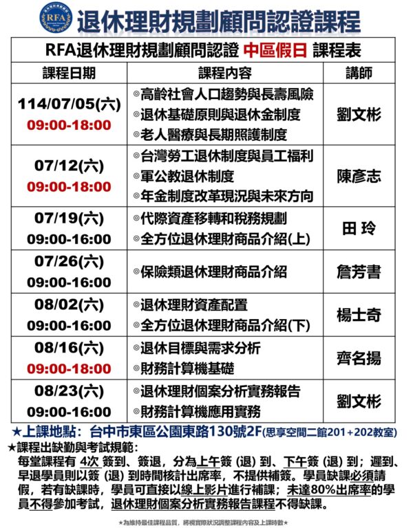 RFA中區實體複訓班(普明舊學員限定)：圖片 2