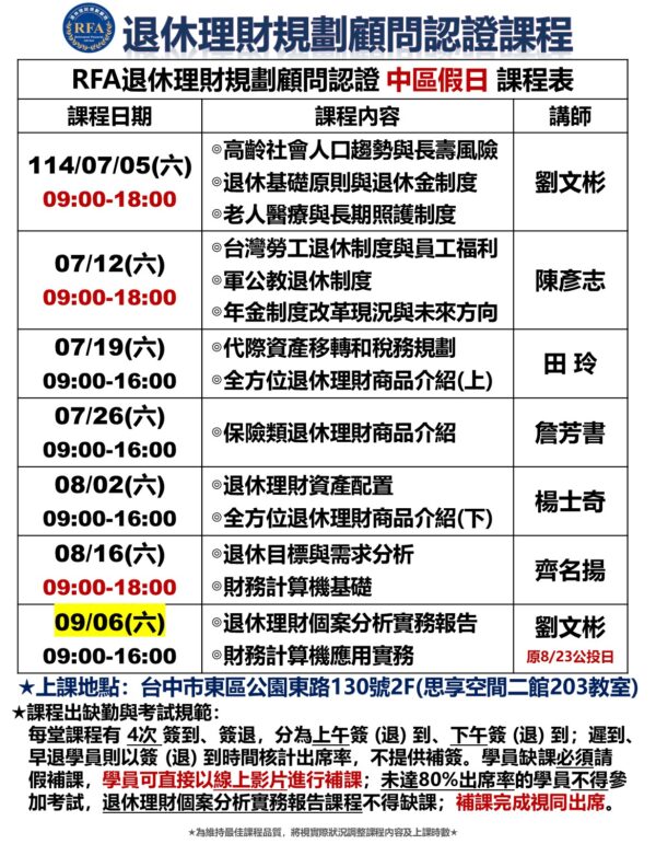 114/07/05(六)開課-中區假日班：圖片 2
