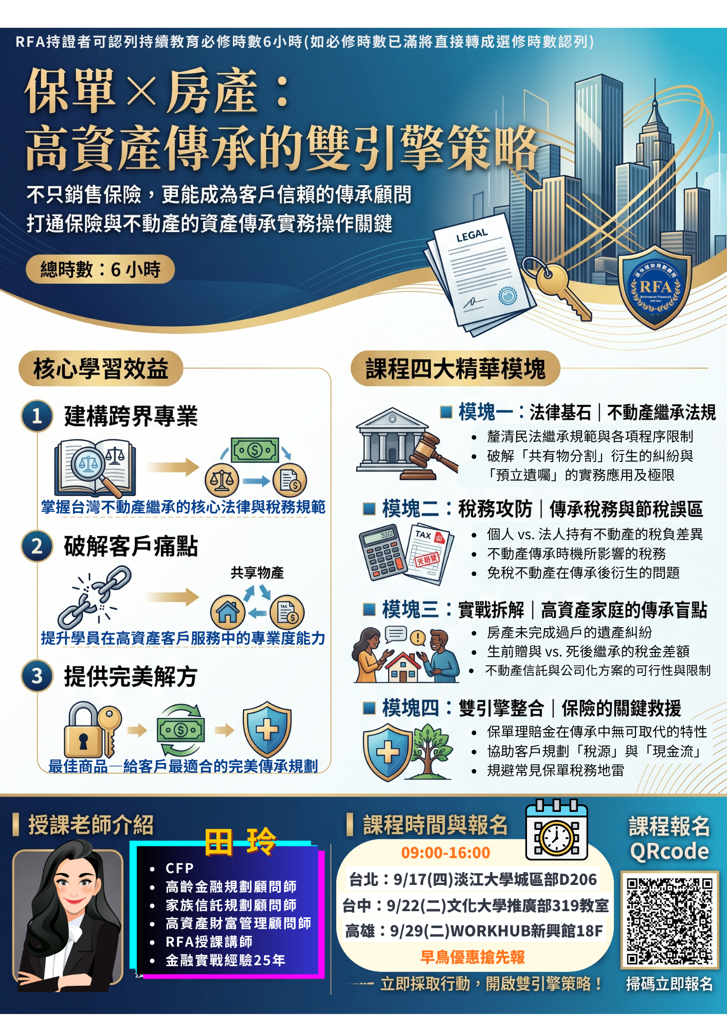 【RFA持續教育進修】雙強組合實戰課程-田玲 x 蕭輔民:圖片 2